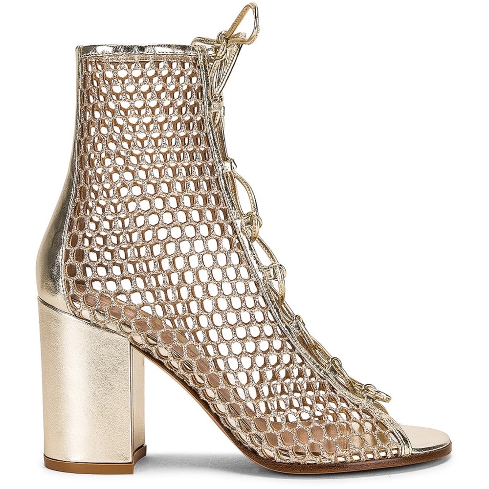 GIANVITO ROSSI Santana Glitter Booties